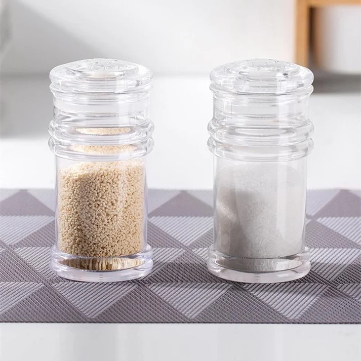 Plastic Salt And Pepper Shakers - Detail View